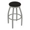 Holland Bar Stool Co 30" Swivel Bar Stool, Nickel Finish, Canter Espresso Seat 80230AN003 - alternate 1